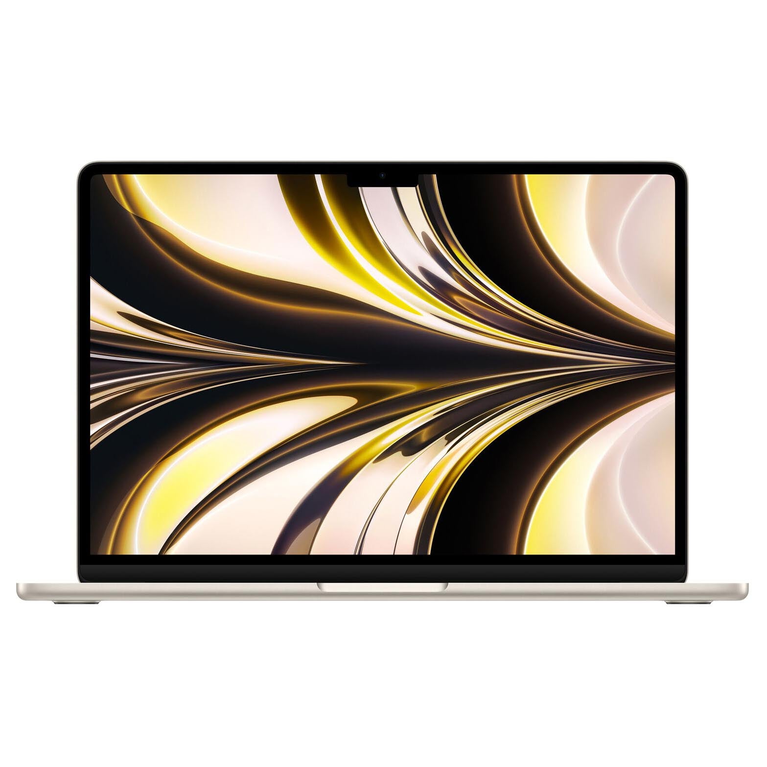 Laptop Apple MacBook Air 13.6'' M2 (2022) MLY23, 8 GB/512 GB, Starlight, English keyboard