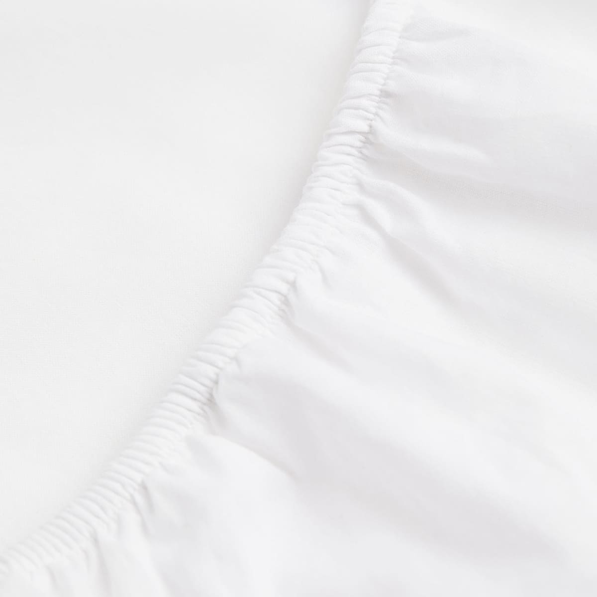 Fitted sheet H&M Home Fitted Cotton 120x200, white