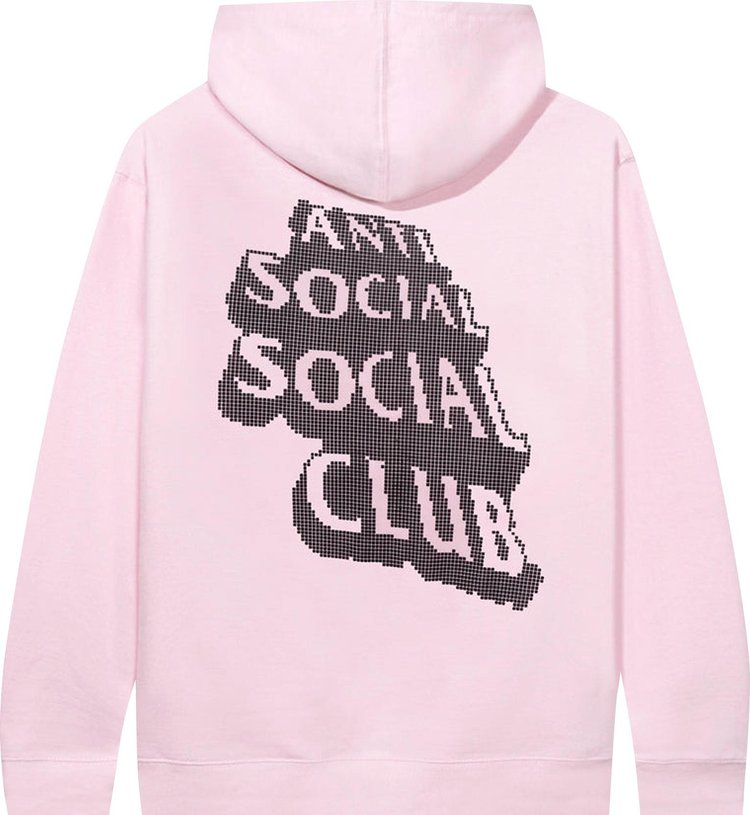 Anti Social Social Club 1.5 Hoodie 'Pink', pink