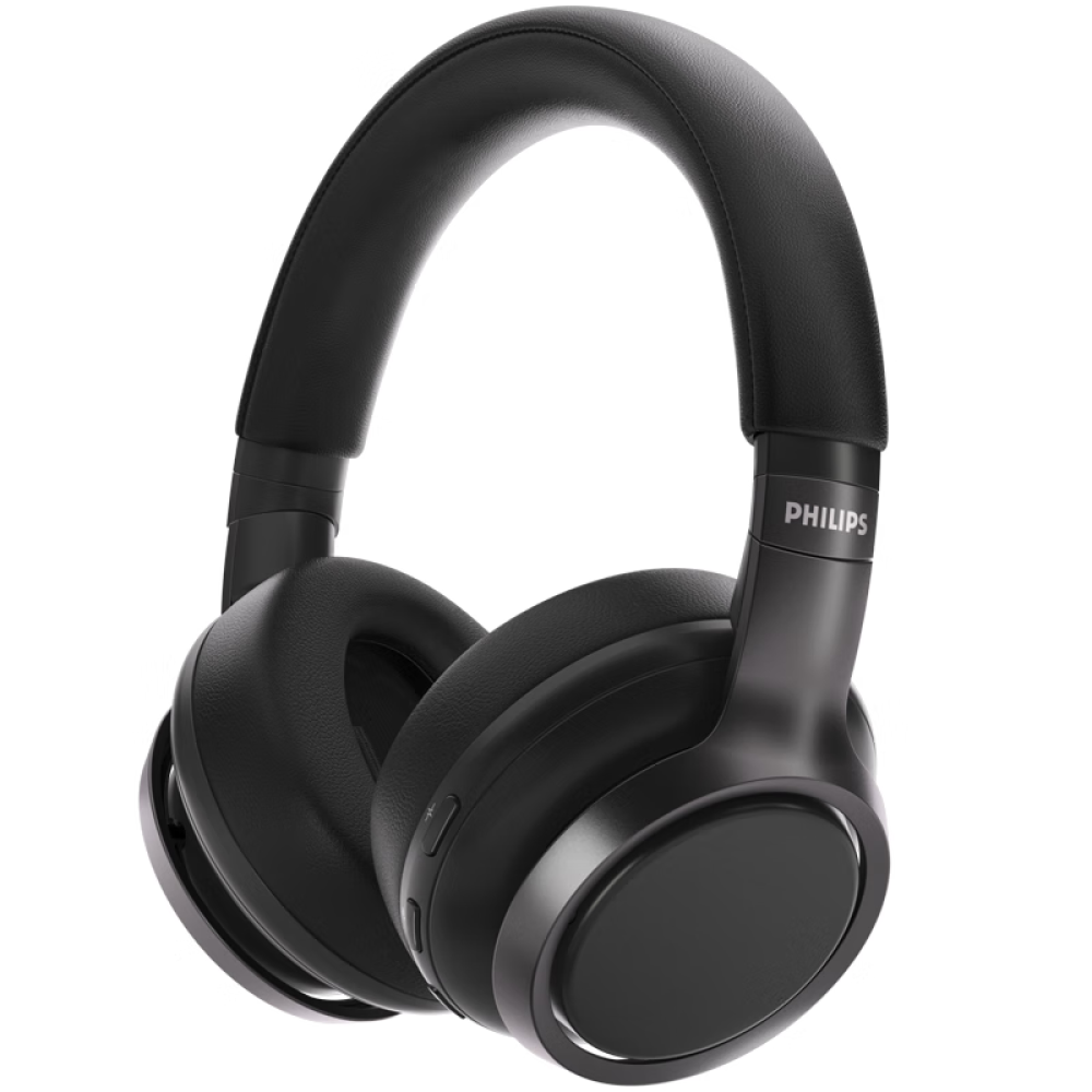 Philips TAH9505 Wireless Headphones with Active Noise Canceling, Black