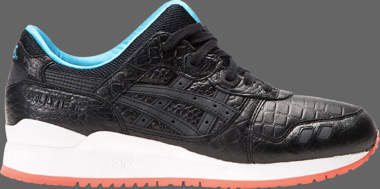 Sneakers gel lyte 3 'miami vice' Asics, black