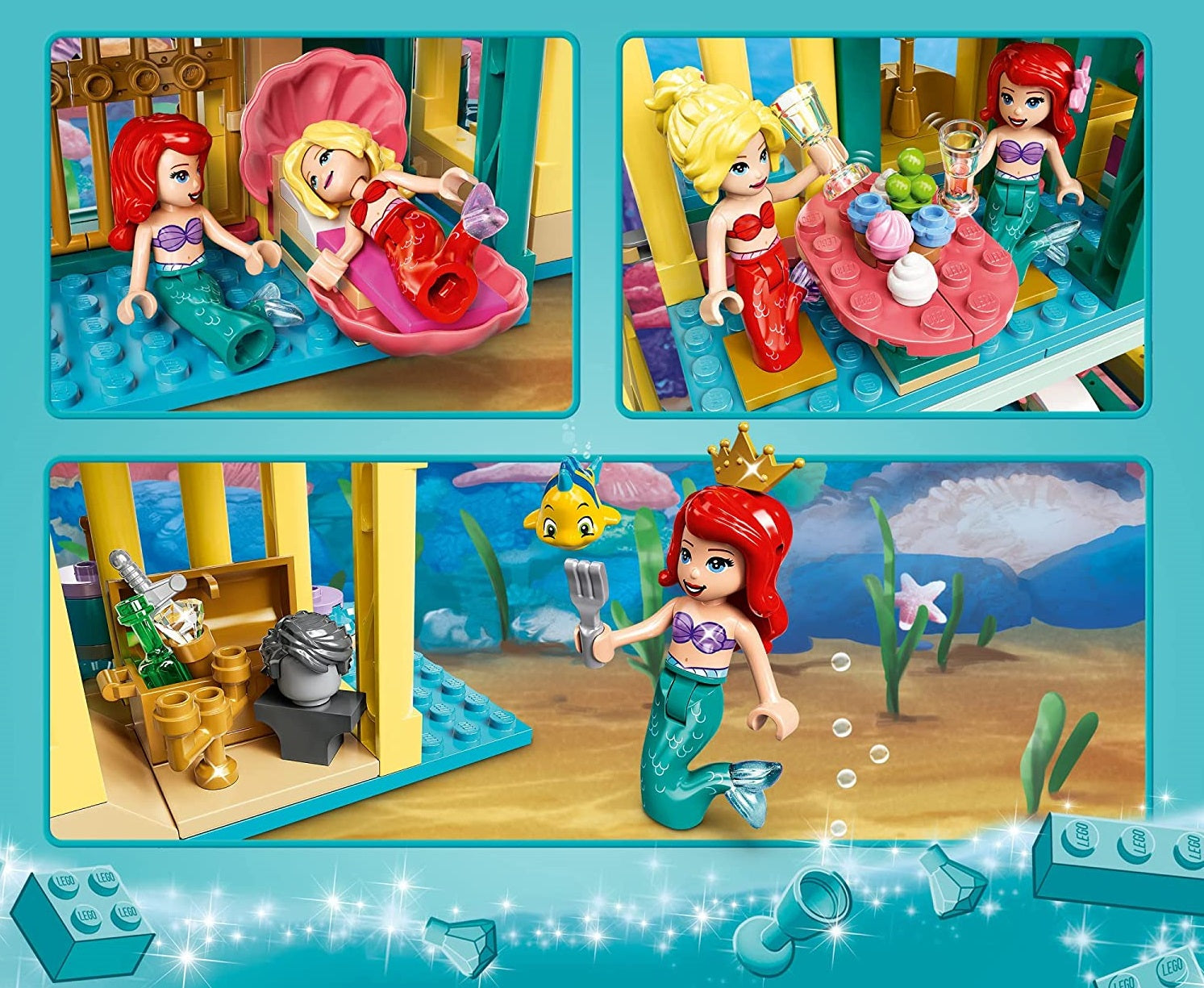 LEGO Disney Princess 43207 Ariel's Underwater Palace