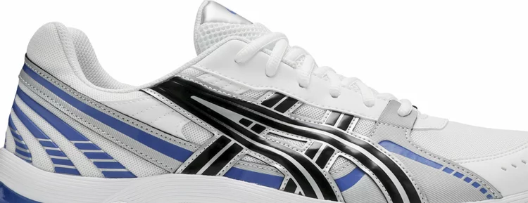 حذاء رياضي Asics Gel Kyrios 'white blue' باللون الأبيض