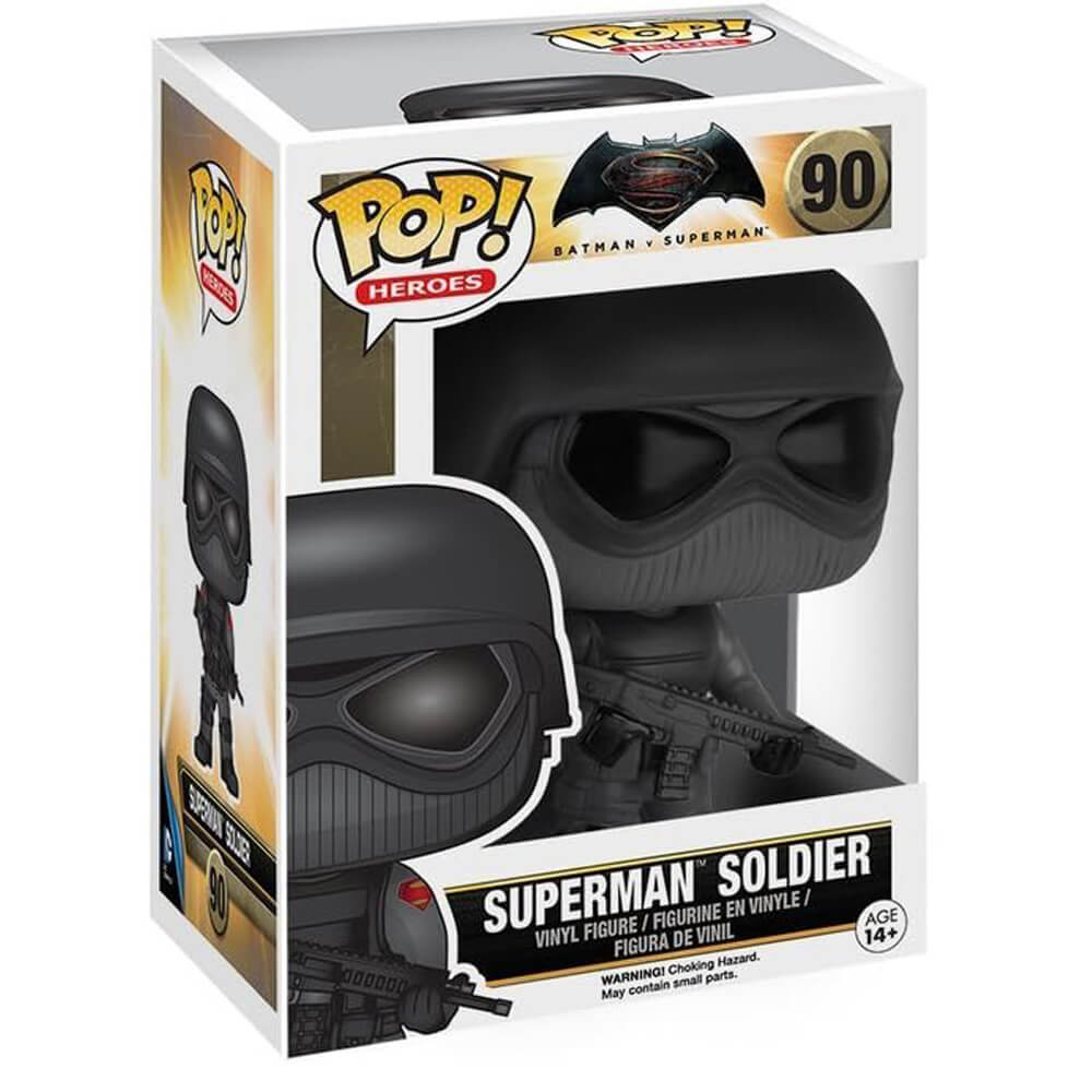 Funko Pop! Heroes: Batman vs Superman - Superman Soldier