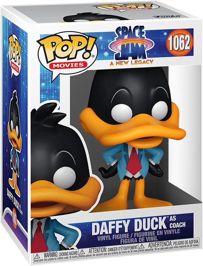 Funko POP!: Space Jam, A New Legacy - Daffy Duck as Coach Figure