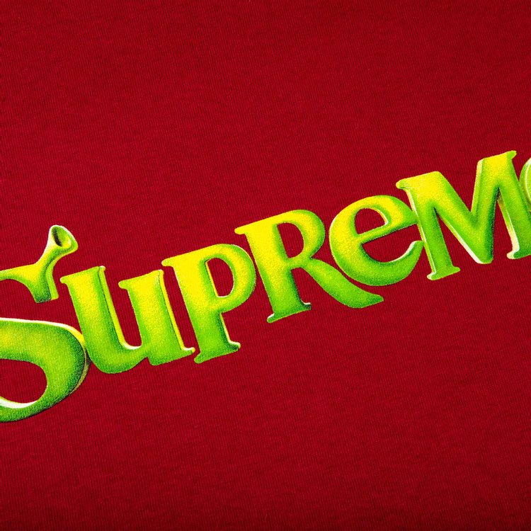 تي شيرت Supreme Shrek "Cardinal" باللون الأحمر