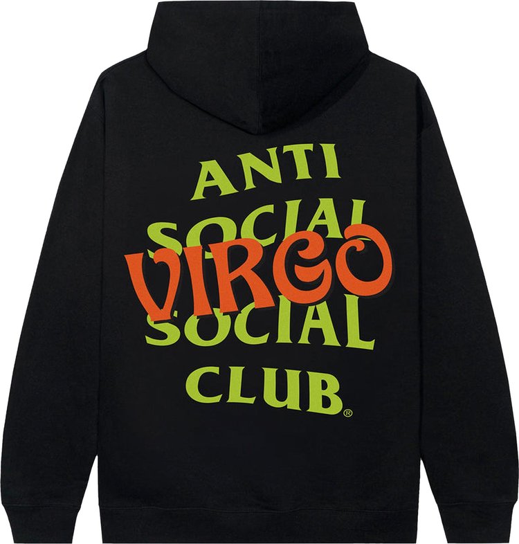 Anti Social Social Club Virgo Hoodie Black