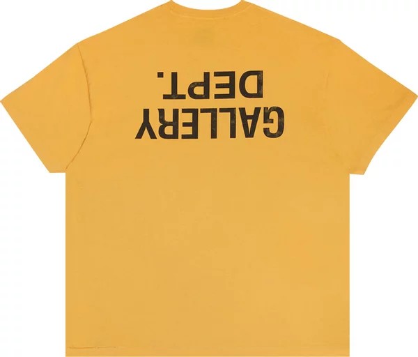 Gallery Dept. "Fucked Up" Logo T-Shirt, Gold