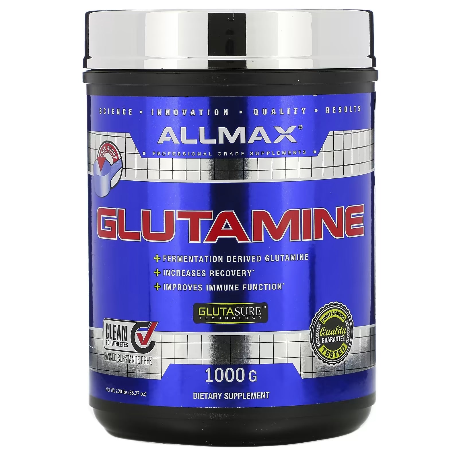 Glutamine ALLMAX, 1000 g