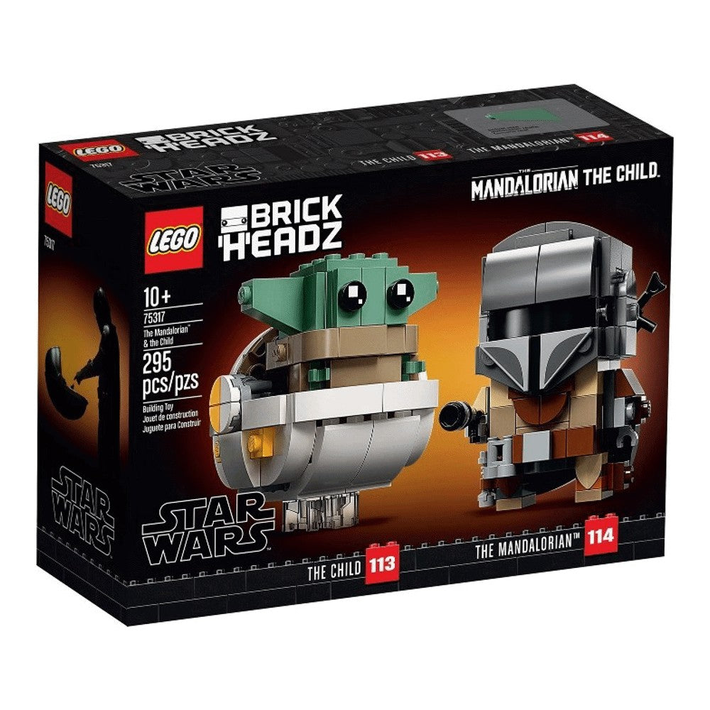 LEGO BrickHeadz 75317 The Mandalorian and the Baby