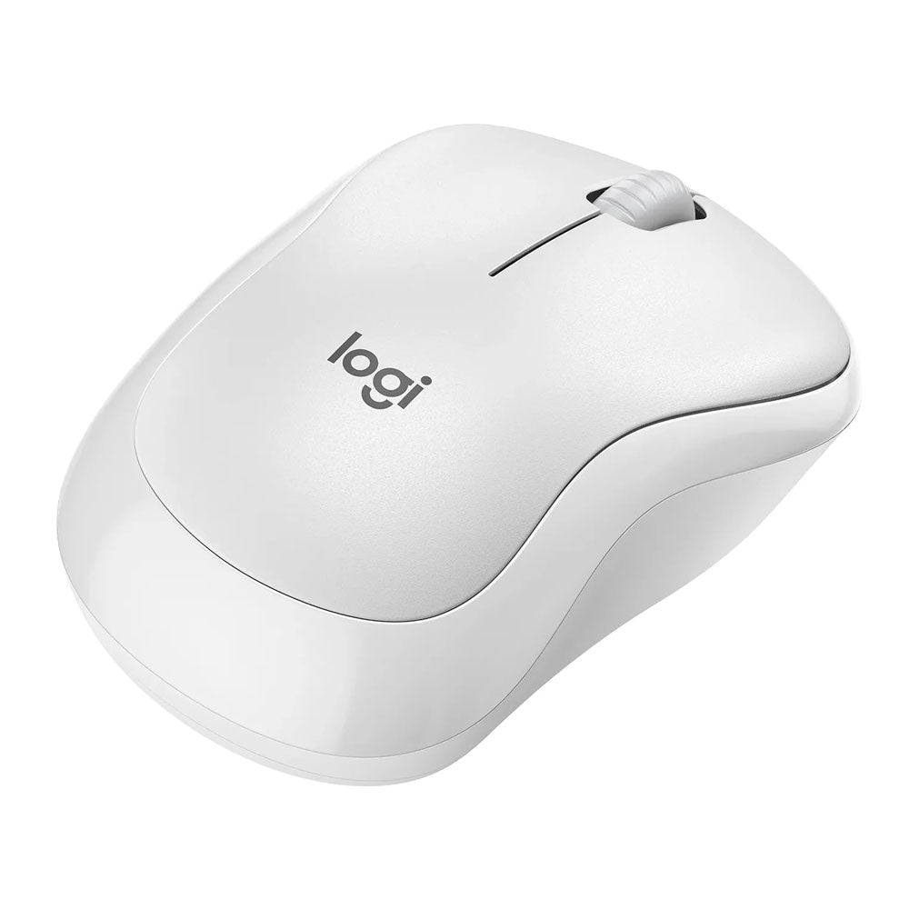 Logitech M221 Silent Wireless Mouse, white