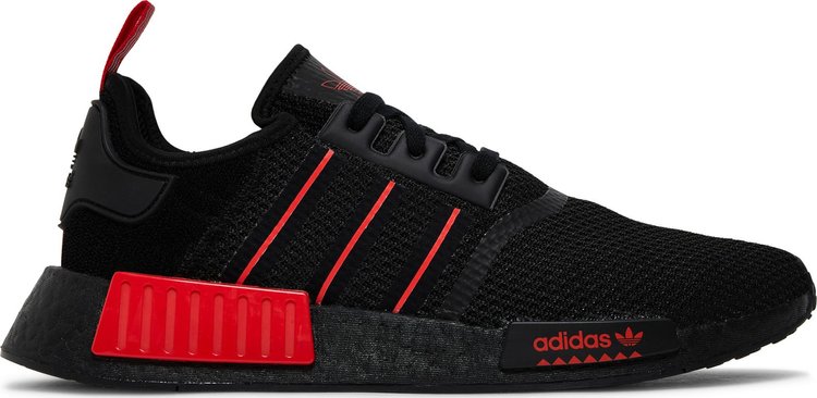 Adidas NMD_R1 'Core Black Red' sneakers, black