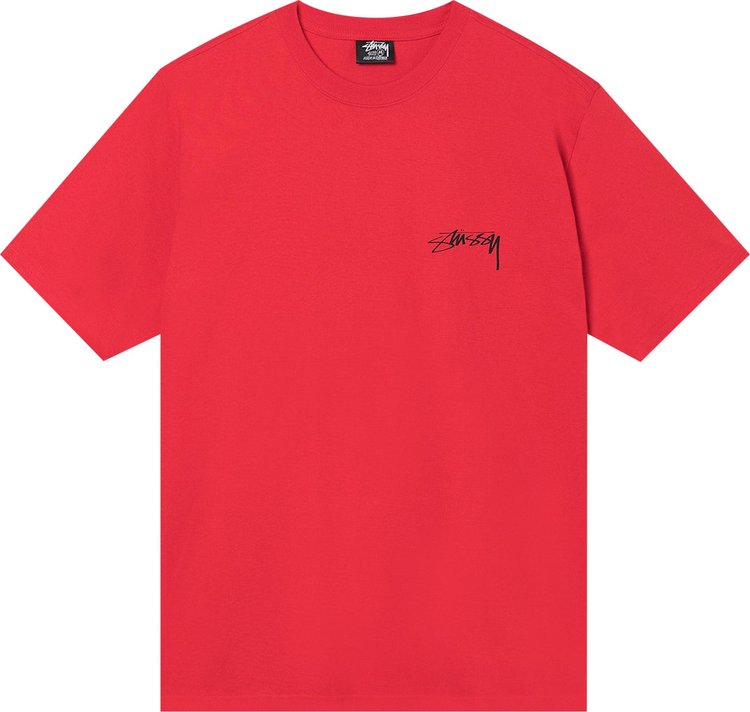 Stussy Modern Age Tee 'Red', red