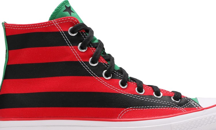 Converse Denim Tears x Chuck 70 High Pan-African Flag Sneakers, Multicolor