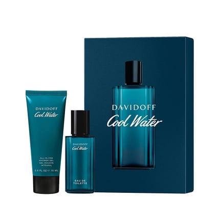 Davidoff Cool Water eau de toilette 40 ml and All-In-One shower gel 75 ml Gift set - 112.4 g