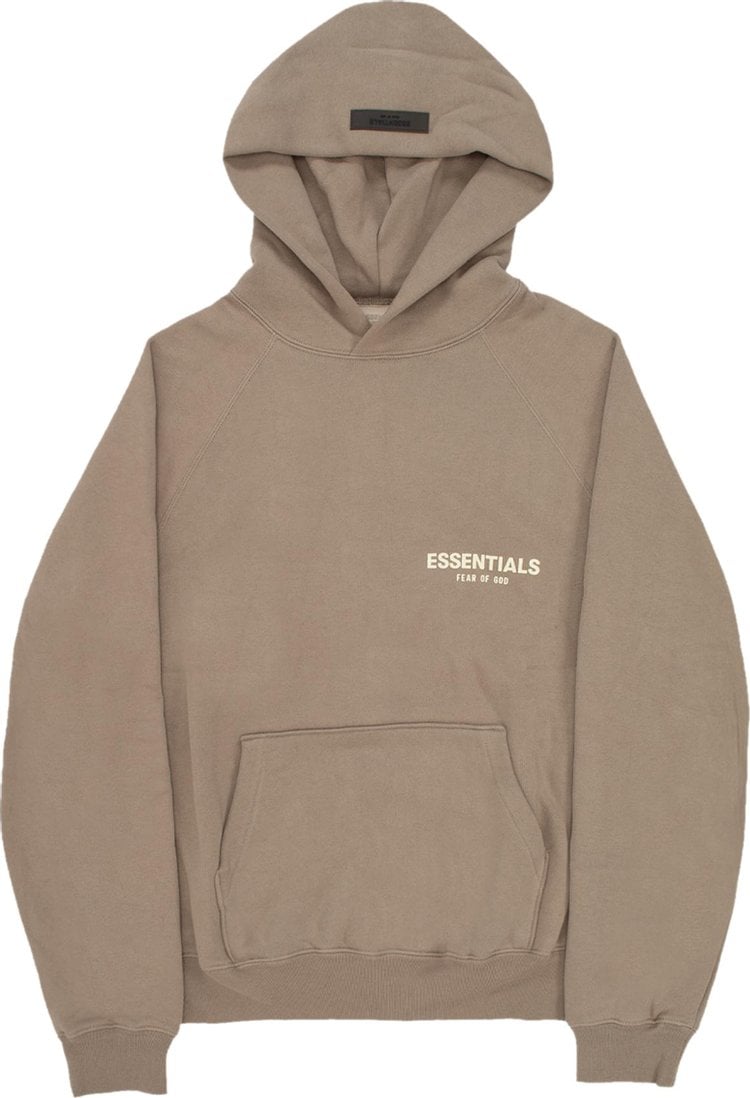 Fear of God Essentials Essentials Hoodie 'Desert Taupe', gray