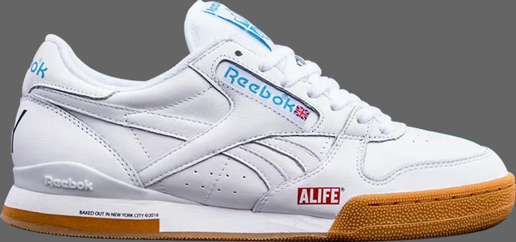 حذاء رياضي Alife x Phase 1 Pro 'white' من Reebok باللون الأبيض