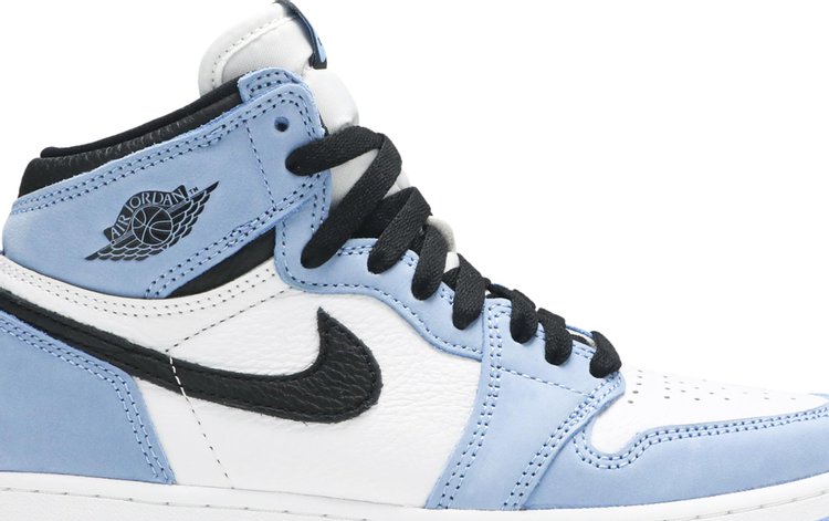 Air Jordan 1 Retro High OG GS University Blue sneakers, blue