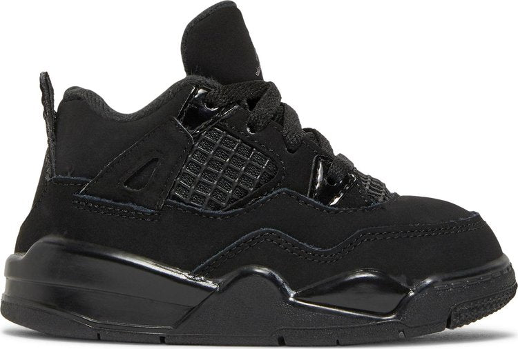 Air Jordan 4 Retro TD Black Cat 2020 sneakers, black