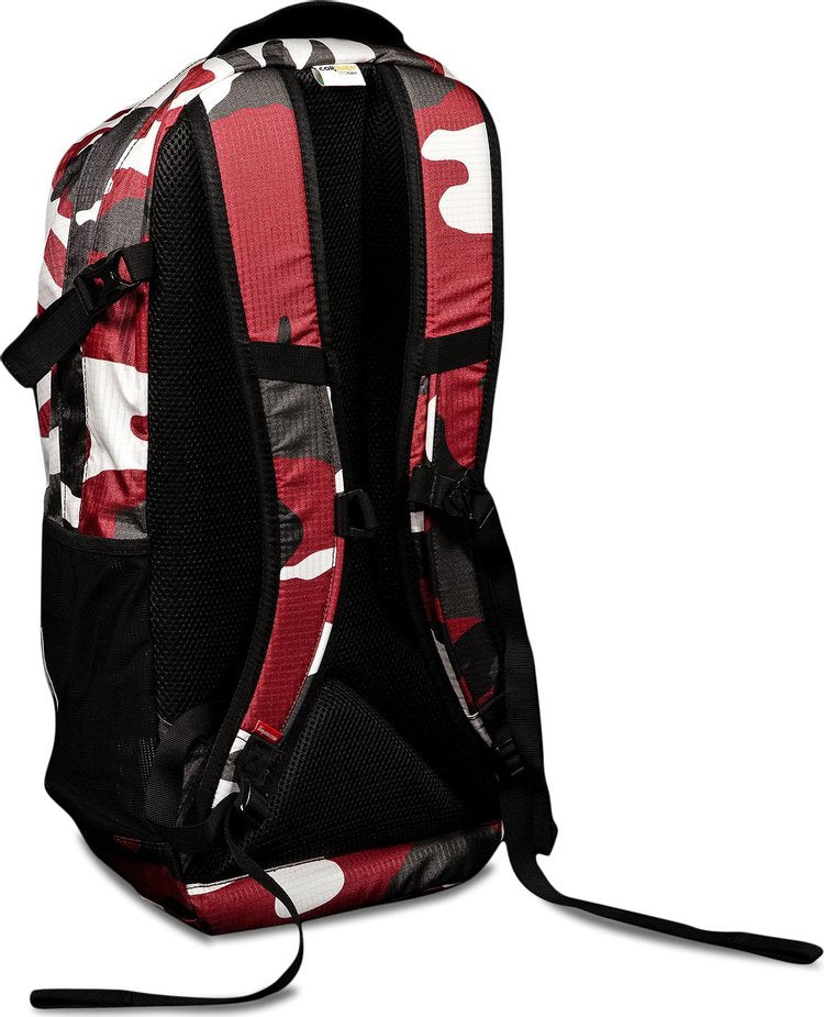 Supreme Backpack Red Camo, red