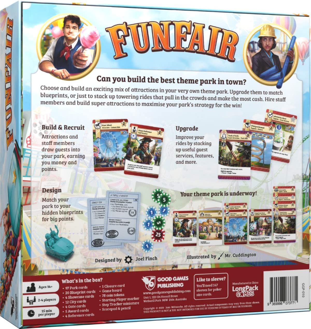 Board game Good Games Publishing: Funfair