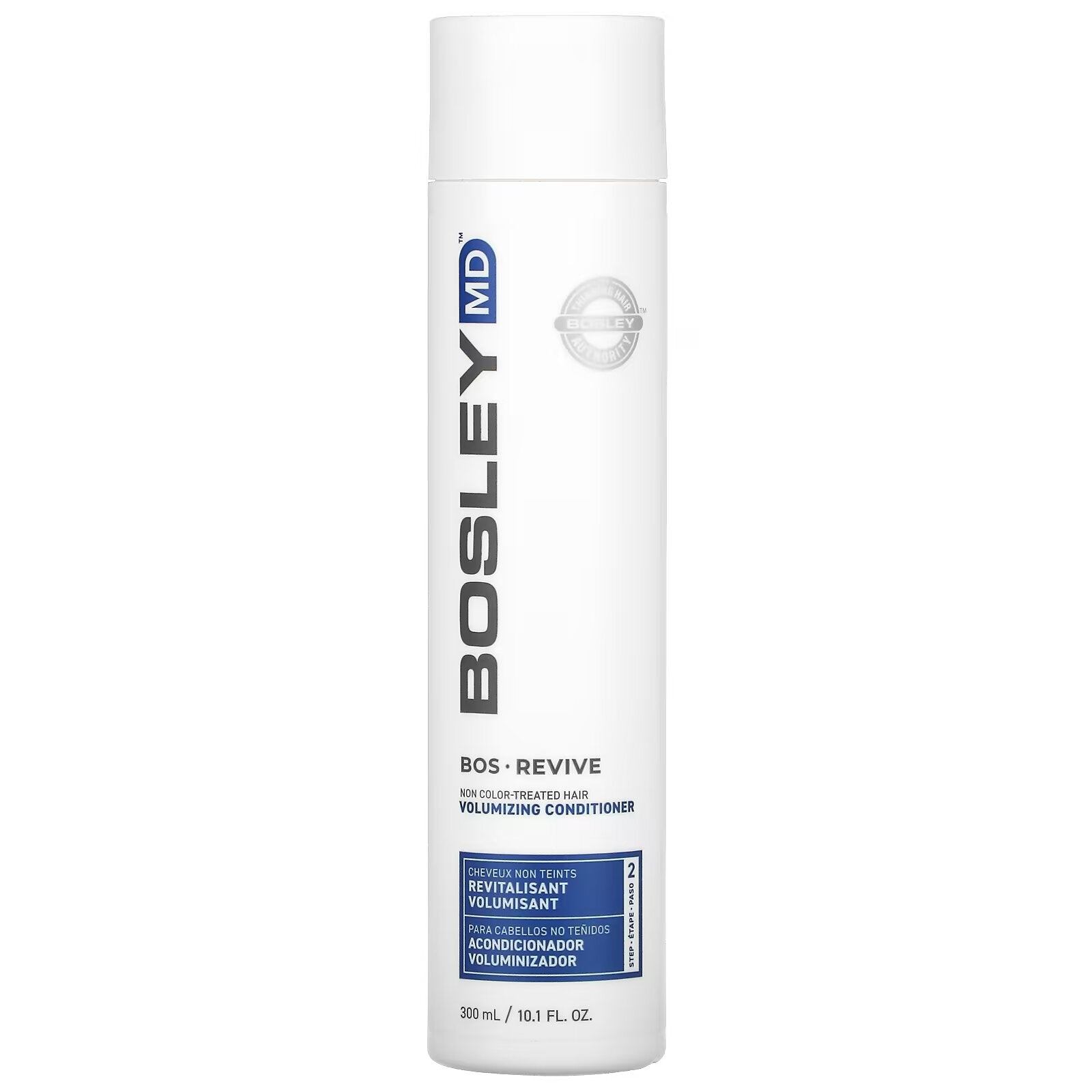 Bosley, Bos-Revive, Volumizing Conditioner, Step 2, For Uncolored Hair 300 ml (10.1 fl oz)