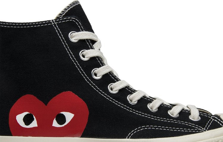 Converse Comme des Garçons x Chuck Taylor All Star Hi Play sneakers, black