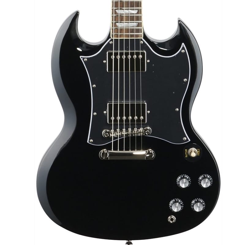 جيتار كهربائي Epiphone SG Standard، لون أسود SG Standard