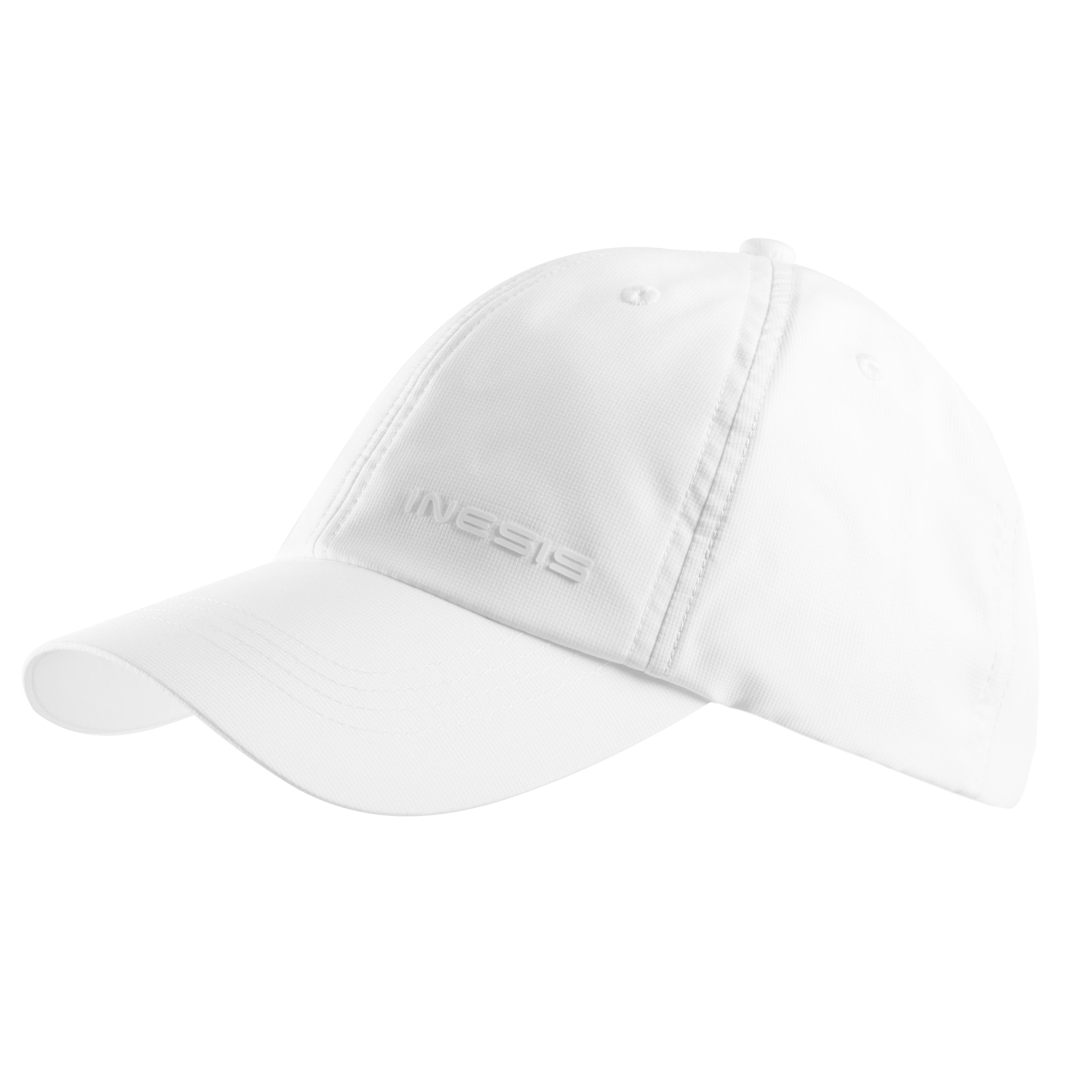 Golf cap WW100 women's/men's white INESIS, white