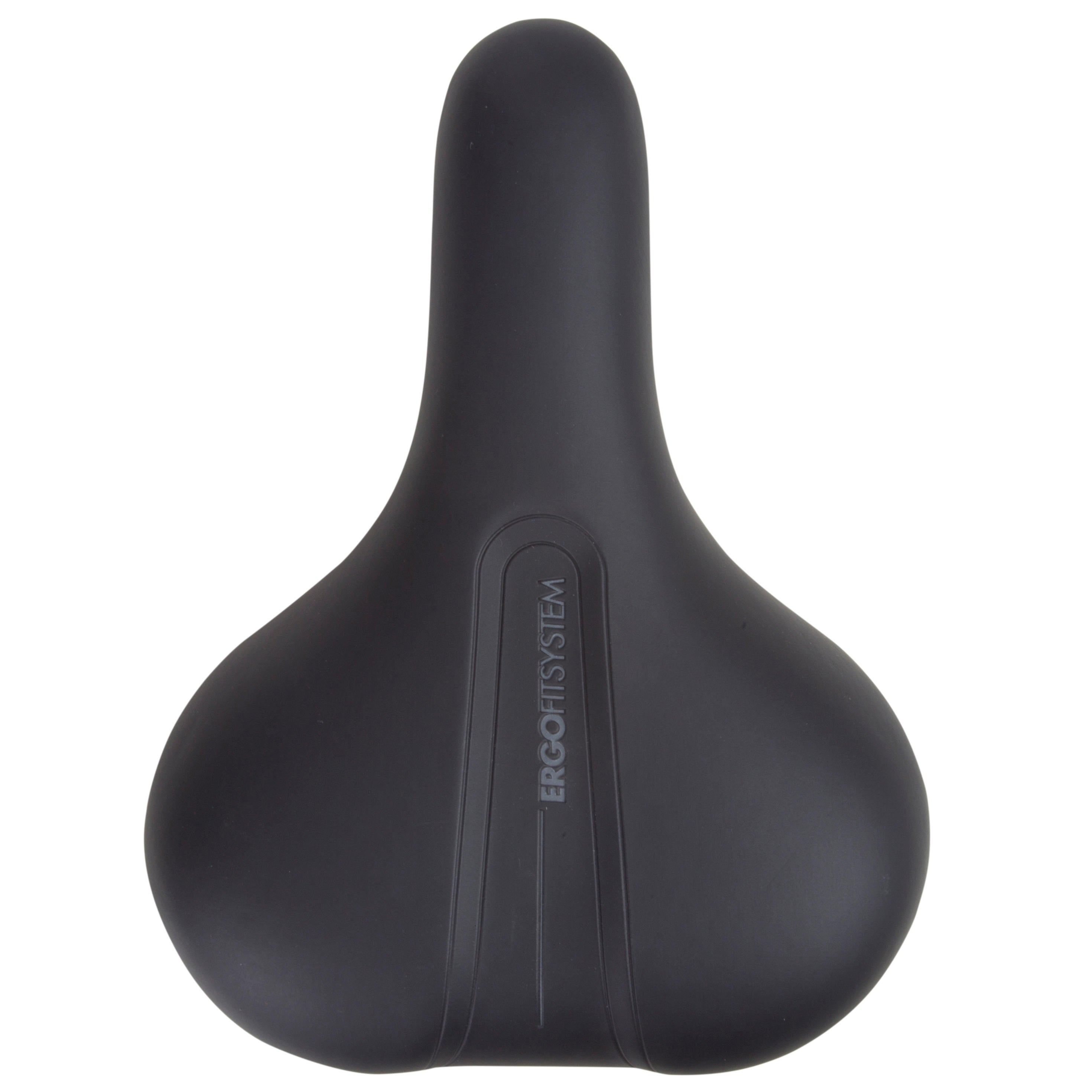 Children's bicycle saddle black 500 CITY Btwin