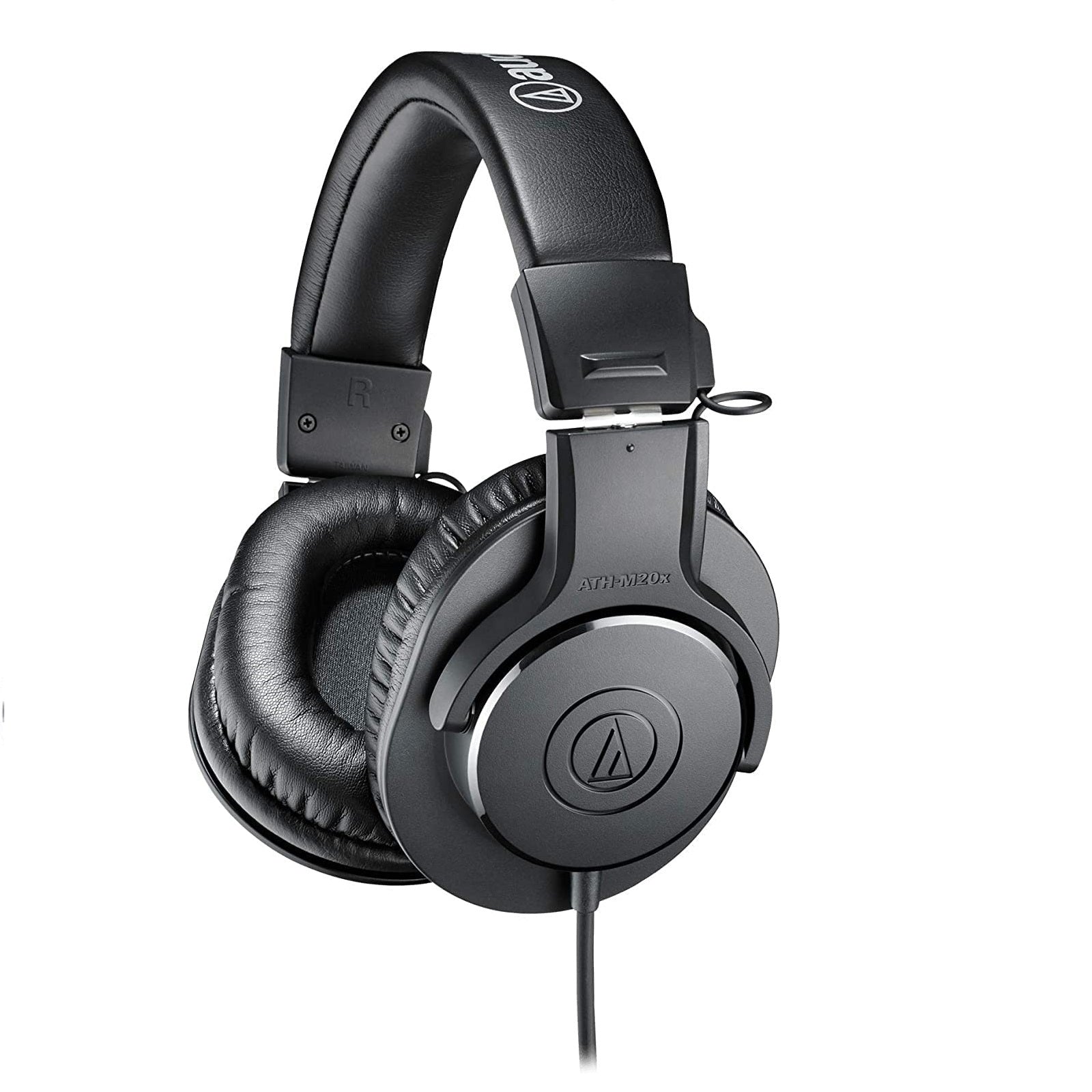 سماعات رأس مراقبة Audio-Technica ATH-M20X سلكية، باللون الأسود