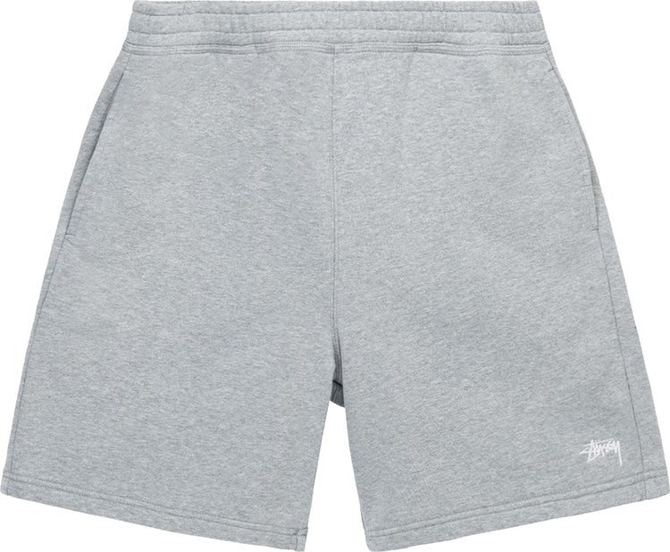 Stussy Overdyed Stock Logo Short 'Grey Heather', Gray