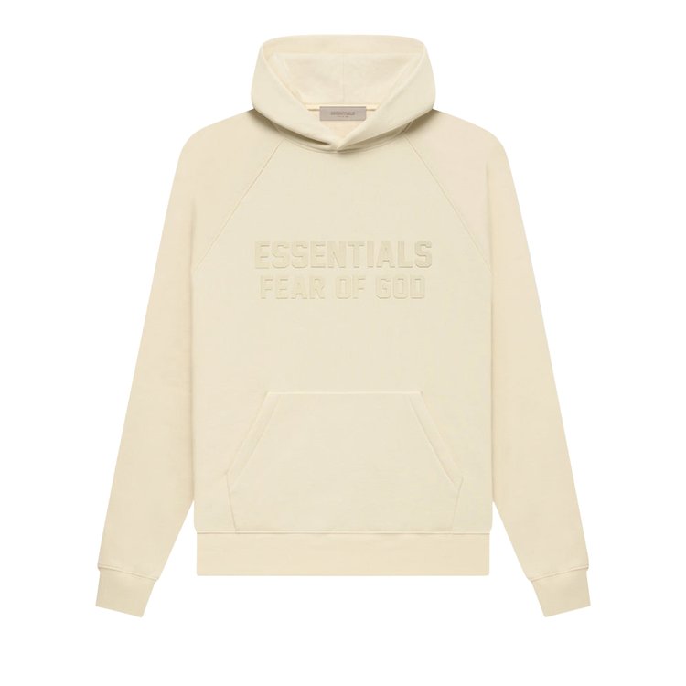 Fear of God Essentials Hoodie 'Eggshell', white