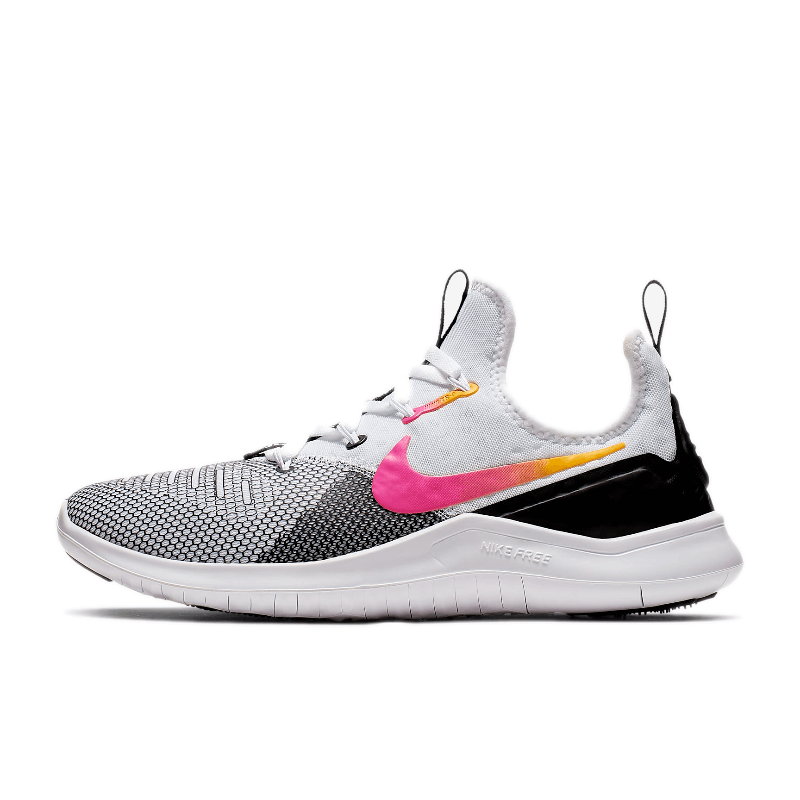 Nike Free TR8 sneakers, white/black/fuchsia