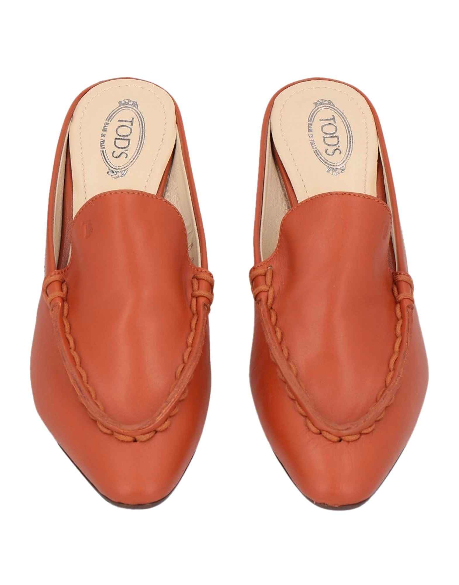 Tod's mules, tan