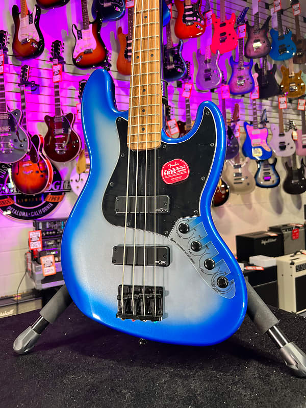 Guitar Squier Contemporary Active Jazz Bass HH, heavenly metallic