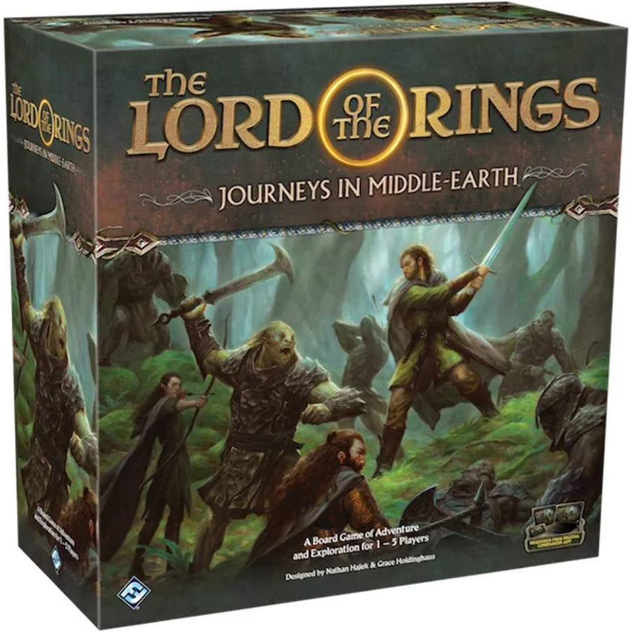 لعبة لوحية Fantasy Flight Games The Lord of the Rings: Journeys in Middle-earth