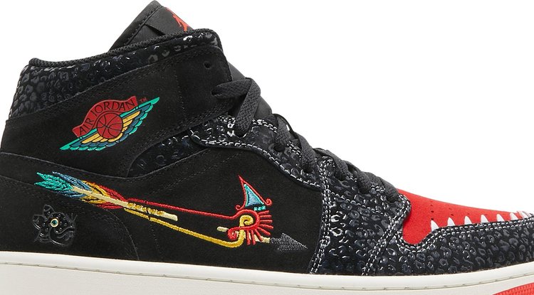 Air Jordan 1 Mid SE SiEMPRE Familia sneakers, black