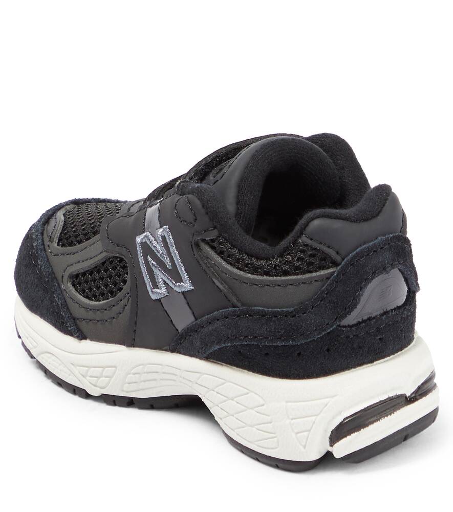 Baby 2002r New Balance Suede Sneakers, Black