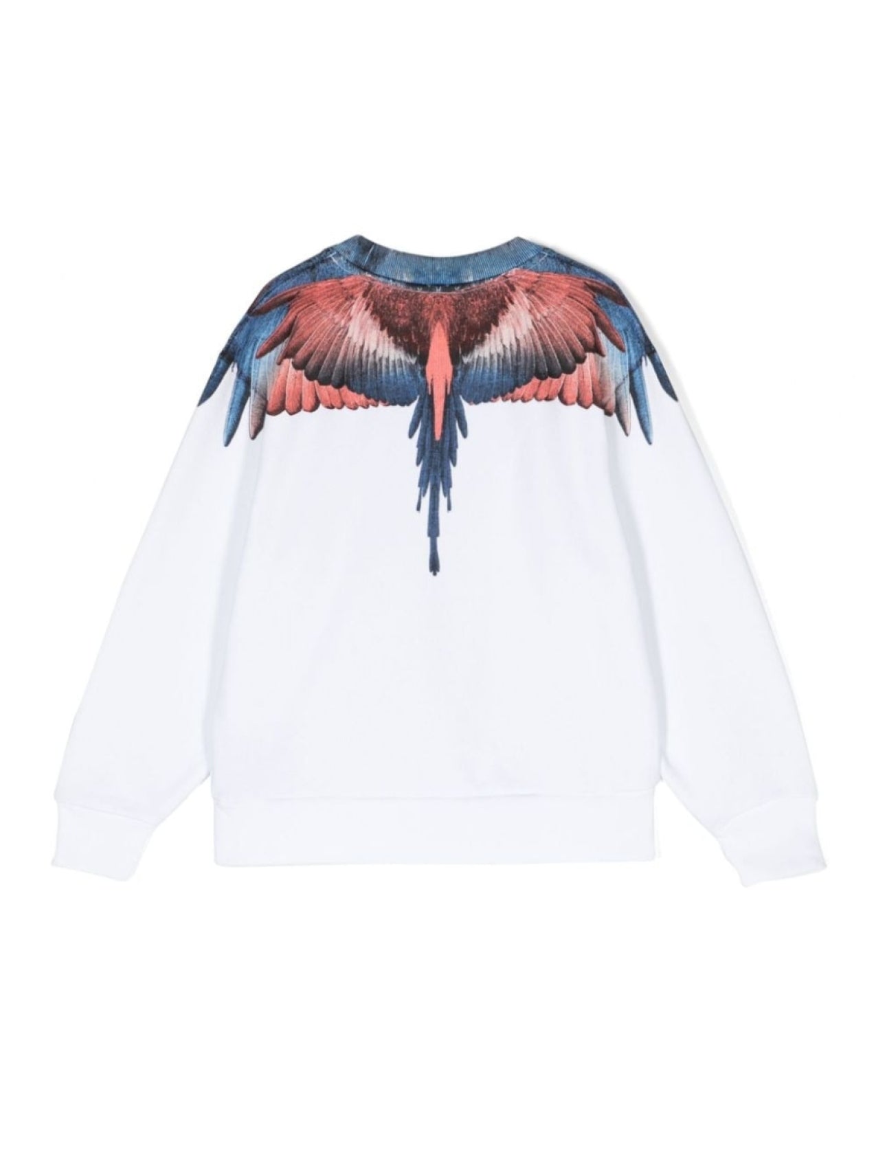 Marcelo Burlon County Of Milan Wings Print Sweatshirt White