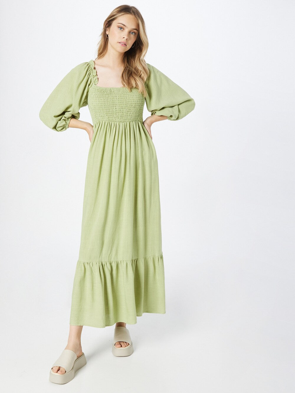 Nasty Gal dress, light green