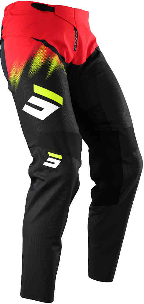 Devo Versus Shot Kids Motocross Pants Black Red