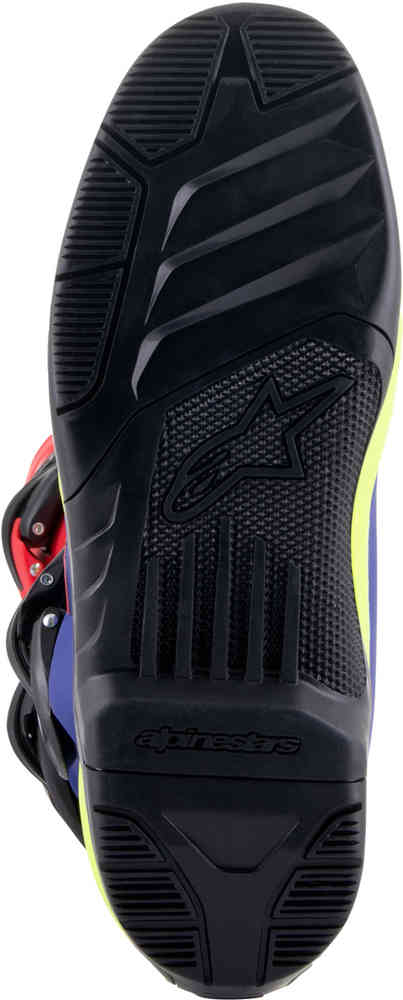 حذاء موتوكروس Tech 3 Alpinestars باللون الأحمر والأزرق