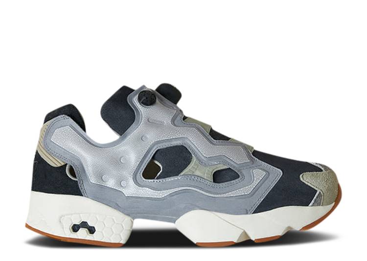 حذاء رياضي Reebok END. X INSTAPUMP FURY 'FOSSIL PACK - TRUE GRAY'، رمادي