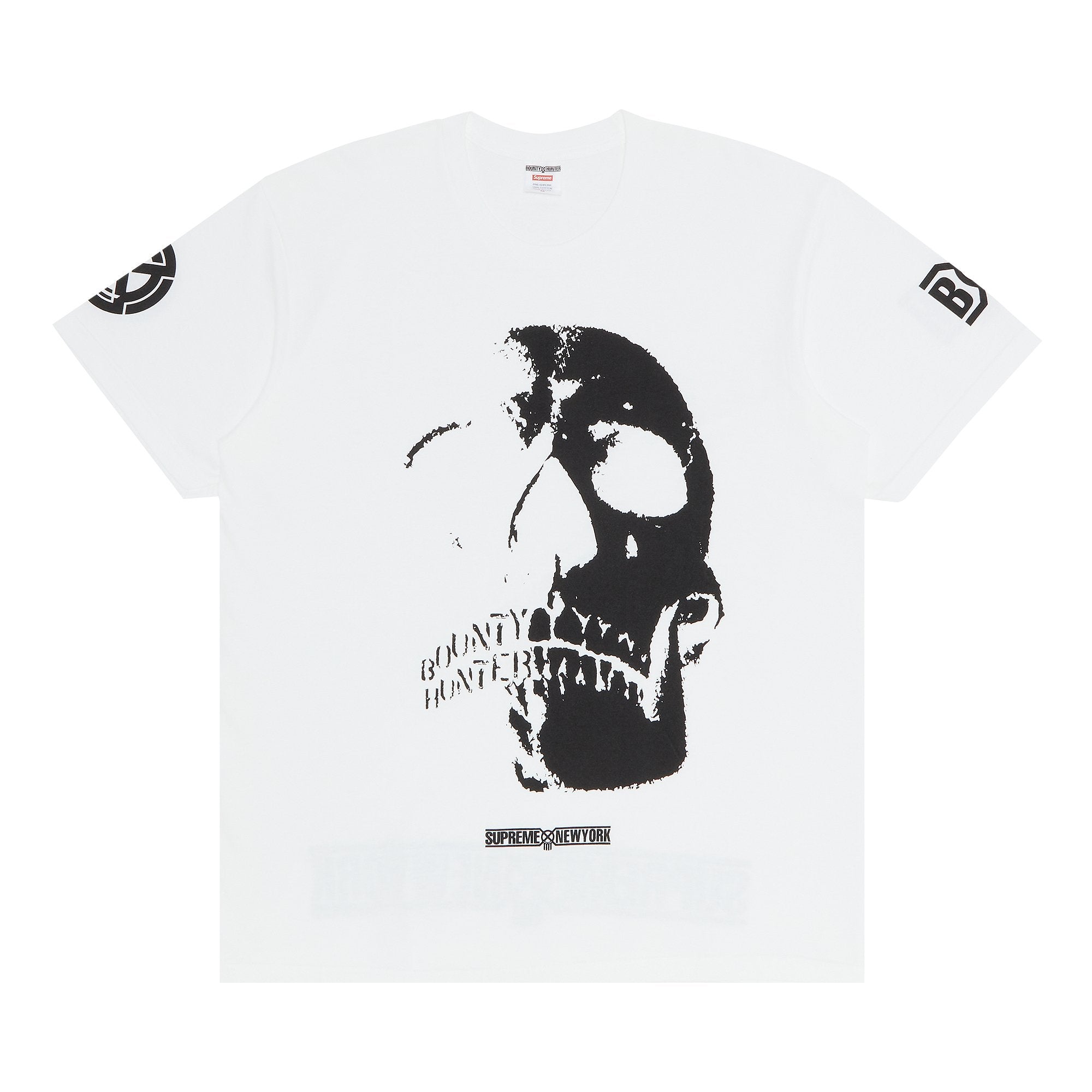 Supreme x Bounty Hunter Skulls T-Shirt, White