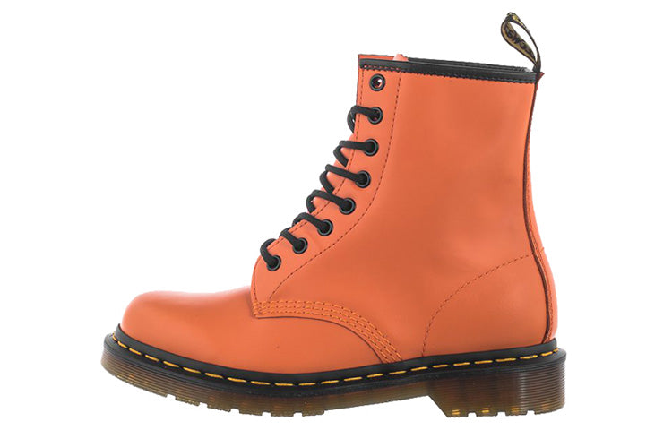 1460 Unisex Boots Orange Dr. Martens