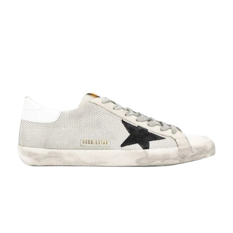 حذاء رياضي Golden Goose Superstar 'Light Grey' باللون الرمادي