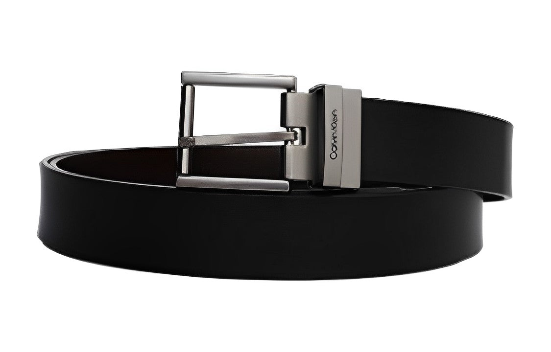 Men's Leather Belt Calvin Klein, Black