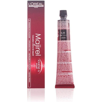 Loreal Majirel 6. 45 Dark brown copper cream hair dye mahogany color 50 ml L'Oreal