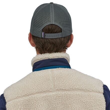 P6 Patagonia Trucker Cap, Forge Gray